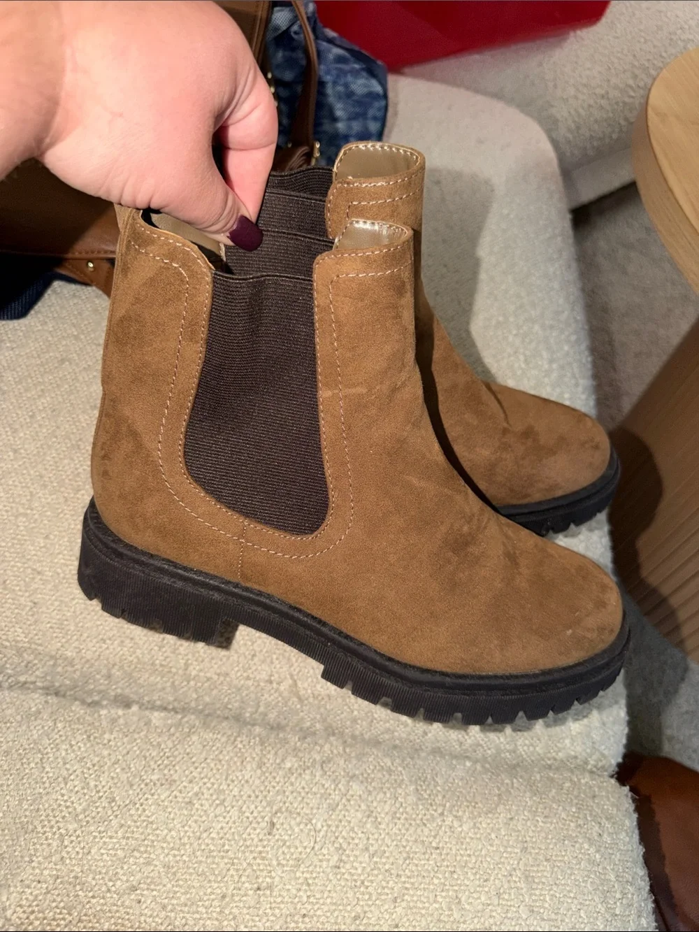 Old navy brown boots
